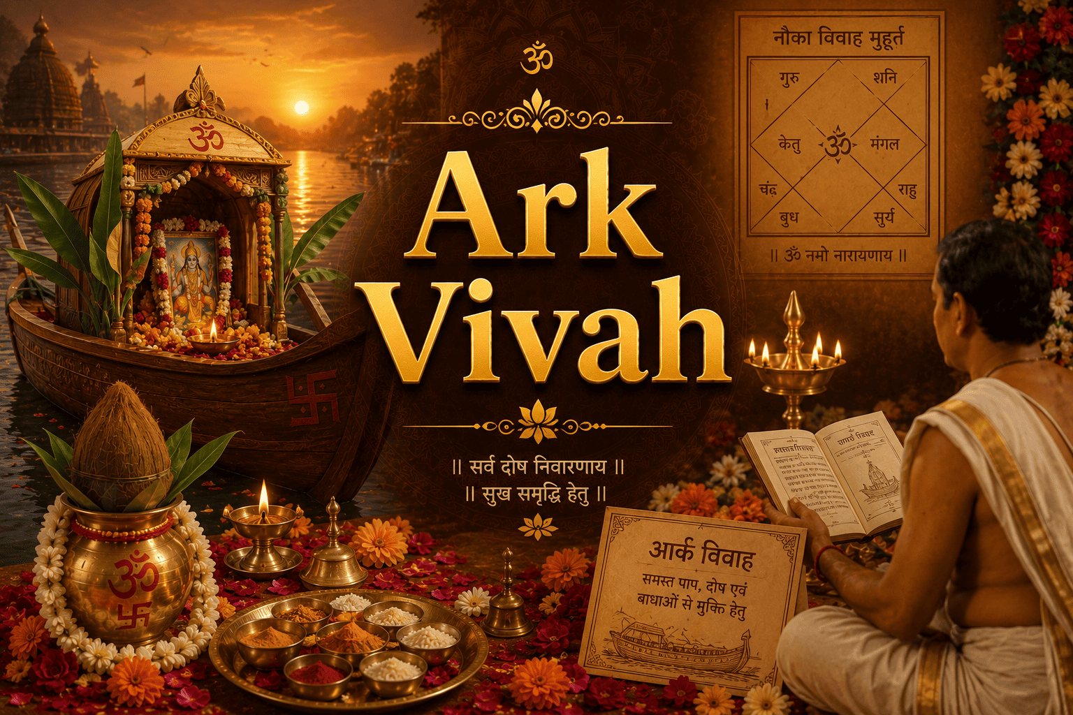 The Complete Guide to Ark Vivah: Cosmic Union, Vedic Rituals & Marital Relief