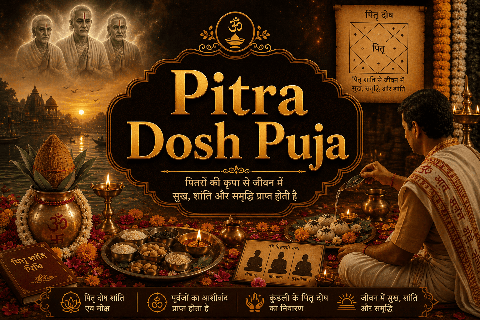 What is Pitra Dosh Puja? The Complete Vedic Guide to Ancestral Healing and Remedies